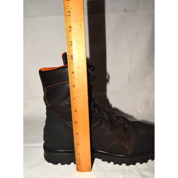 Timberland PRO Men’s 10.5M Waterproof Alloy Toe Met Guard Work Boots Black Brown - Picture 10 of 10